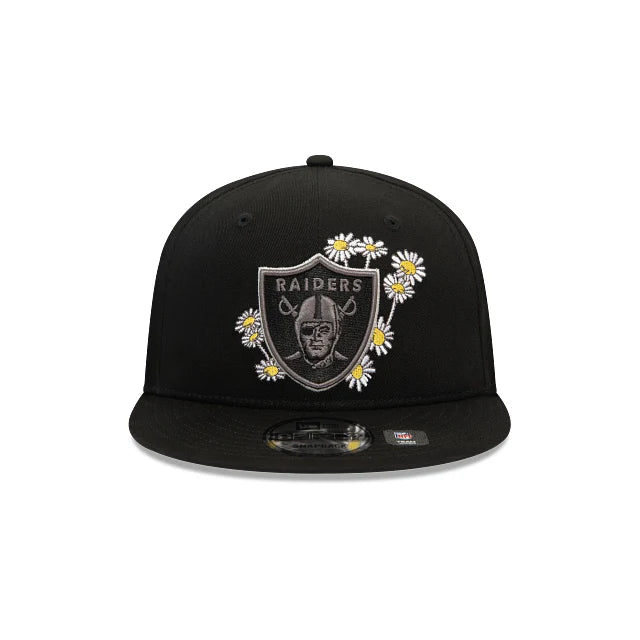 Las Vegas Raiders NFL Seasonal Flower 9FIFTY Snapback