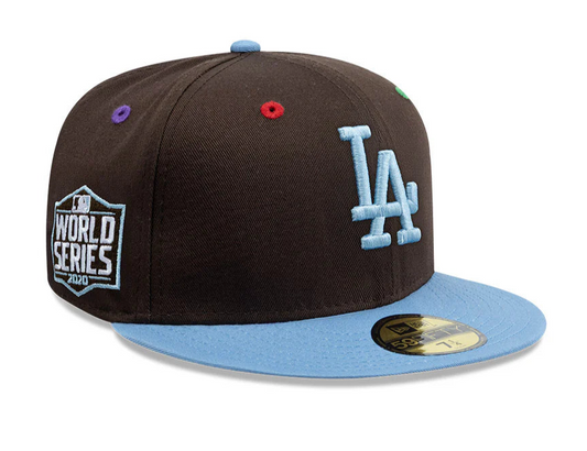 Los Angeles Dodgers MLB Smarties 59FIFTY Cerrada
