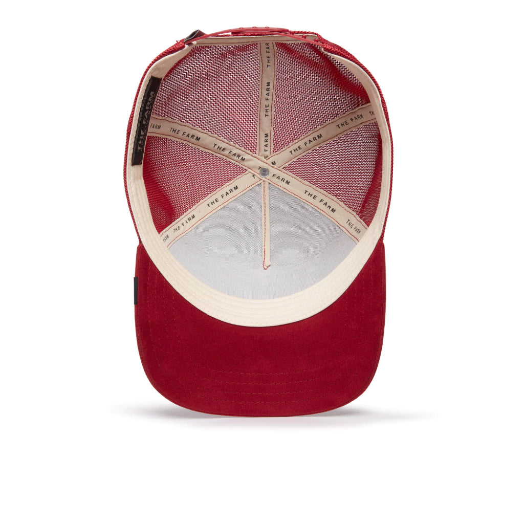 GOORIN BROS THE SUEDE FURY DRAGON RED