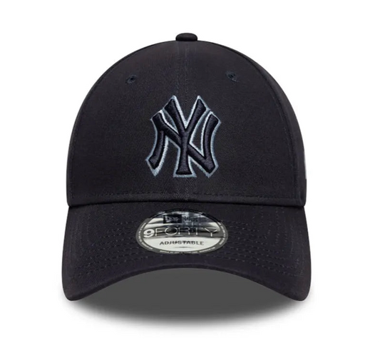 New York Yankees MLB Team Outline 9FORTY Azul