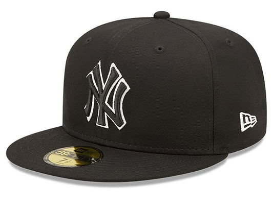 59Fifty Yankees New York Team Outline
