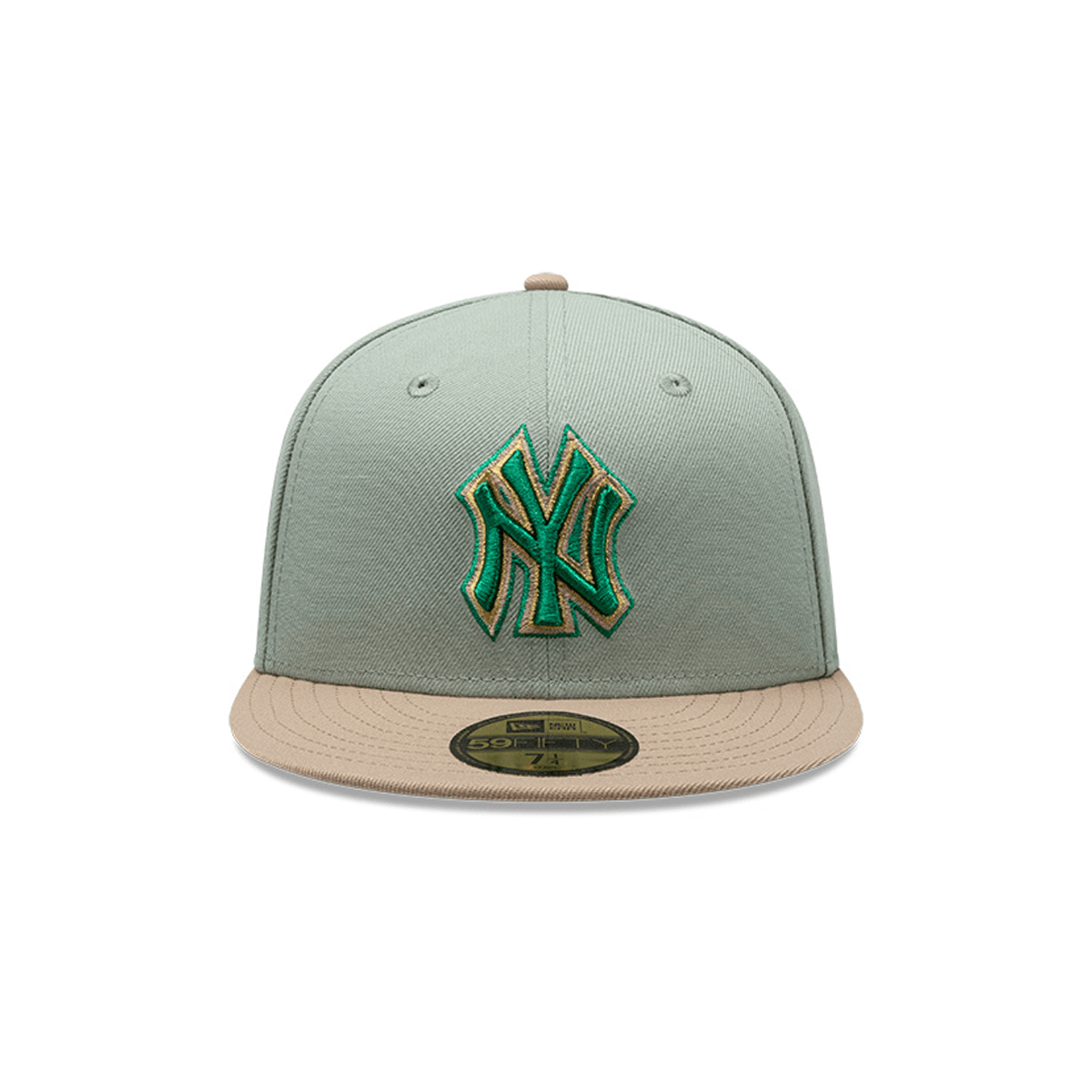 New York Yankees MLB Green Camel 59FIFTY