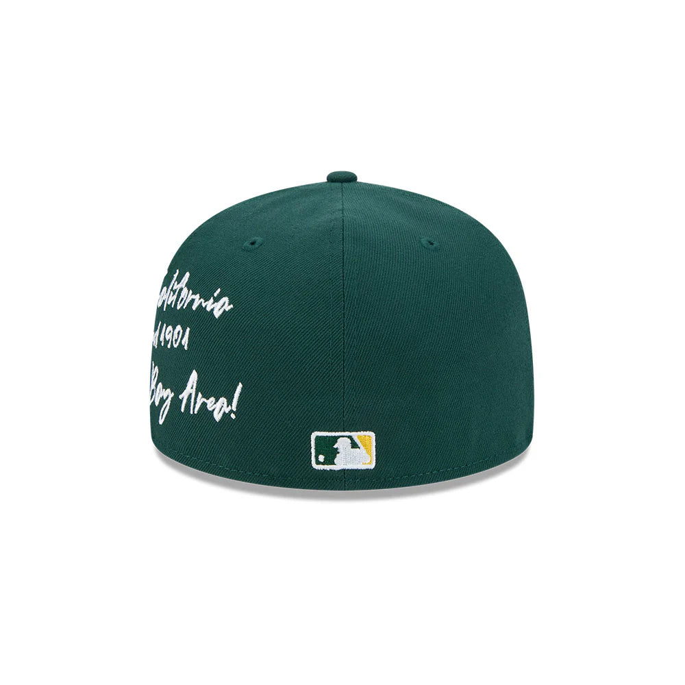 Oakland Athletics MLB Team Verbiage 59FIFTY Cerrada