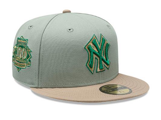 New York Yankees MLB Green Camel 59FIFTY