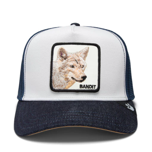 GOORIN BROS THE BANDIT COYOTE DENIM GREY