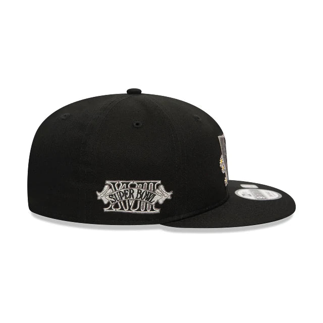 Las Vegas Raiders NFL Seasonal Flower 9FIFTY Snapback