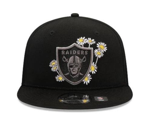 Las Vegas Raiders NFL Seasonal Flower 9FIFTY Snapback