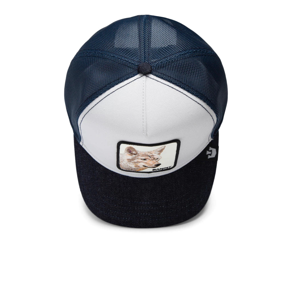 GOORIN BROS THE BANDIT COYOTE DENIM GREY