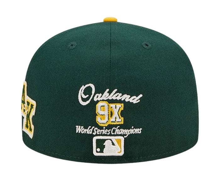 NEW ERA 59FIFTY MLB OAKLAND ATHLETICS LETTERMAN