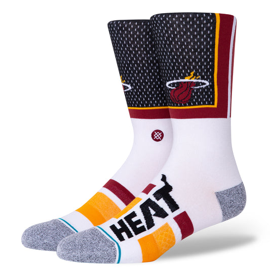 Medias Stance Miami Heat Shortcut 2 Crew Socks