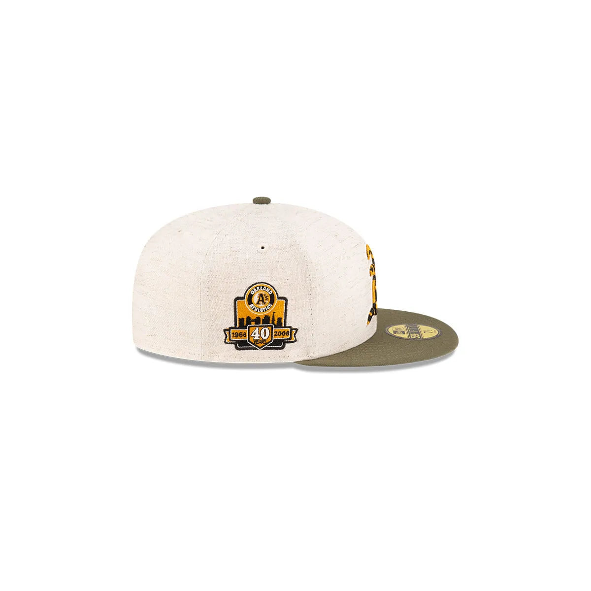 Oakland Athletics MLB Hemp Natural 59FIFTY