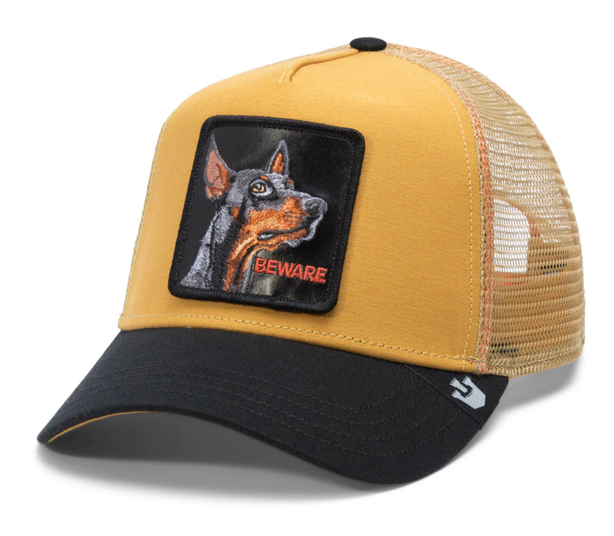 GOORIN BROS PERRO BEWARE YELLOW