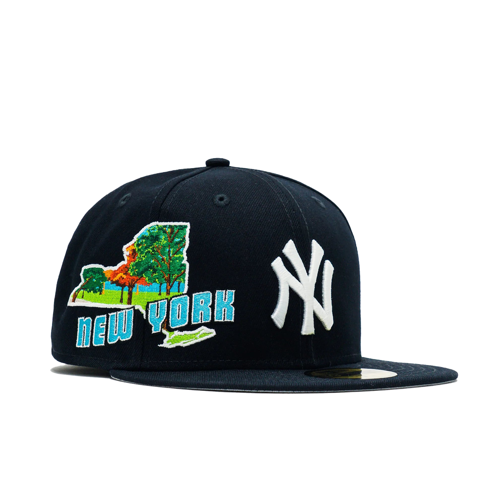 New York Yankees New Era Stateview 59FIFTY cerrada