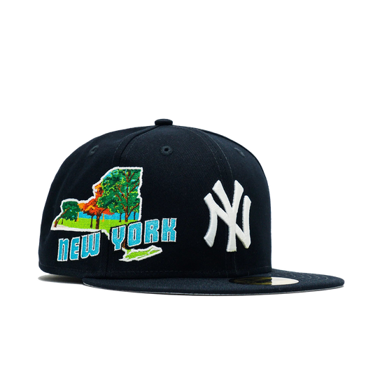 New York Yankees New Era Stateview 59FIFTY cerrada