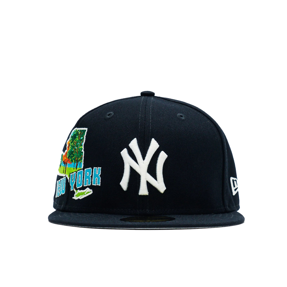 New York Yankees New Era Stateview 59FIFTY cerrada