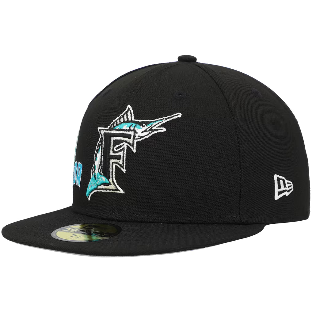Florida Marlins New Era Stateview 59FIFTY cerrada